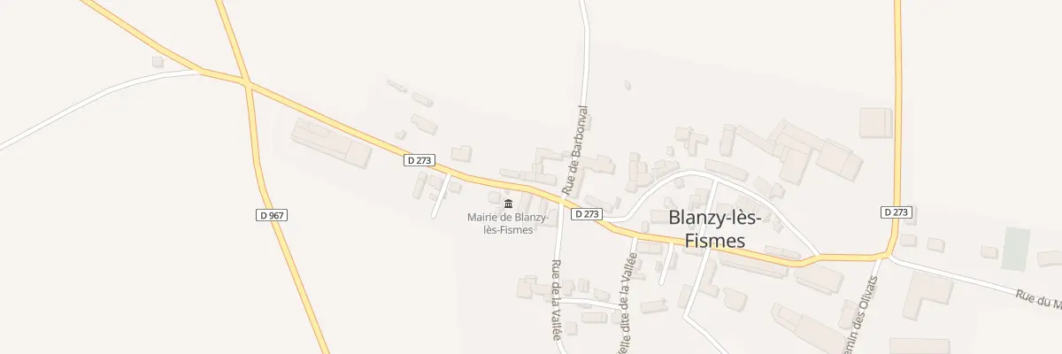 Plan du 5 Rue Jacques Delfosse à Blanzy-lès-Fismes