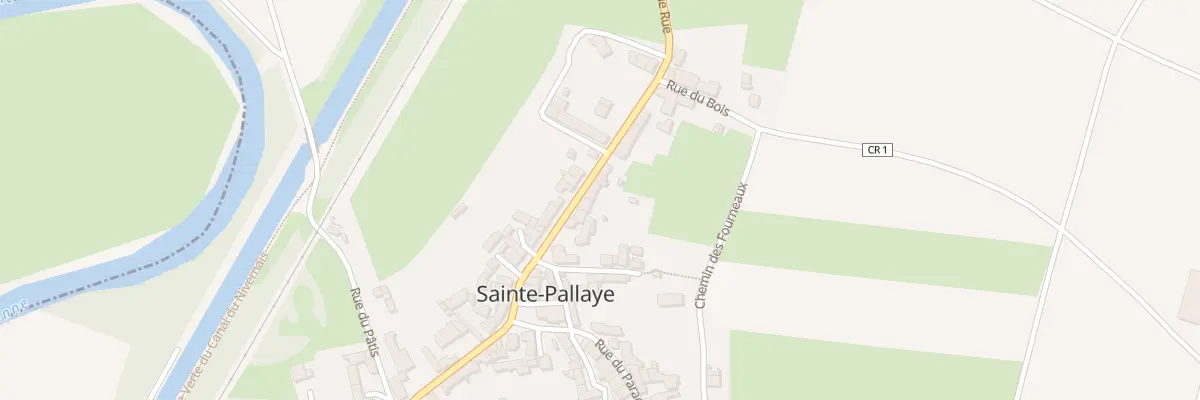 Plan du 28 Grande Rue à Sainte-Pallaye