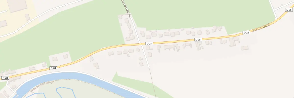 Plan du 12 Rue du Gard à Étreux