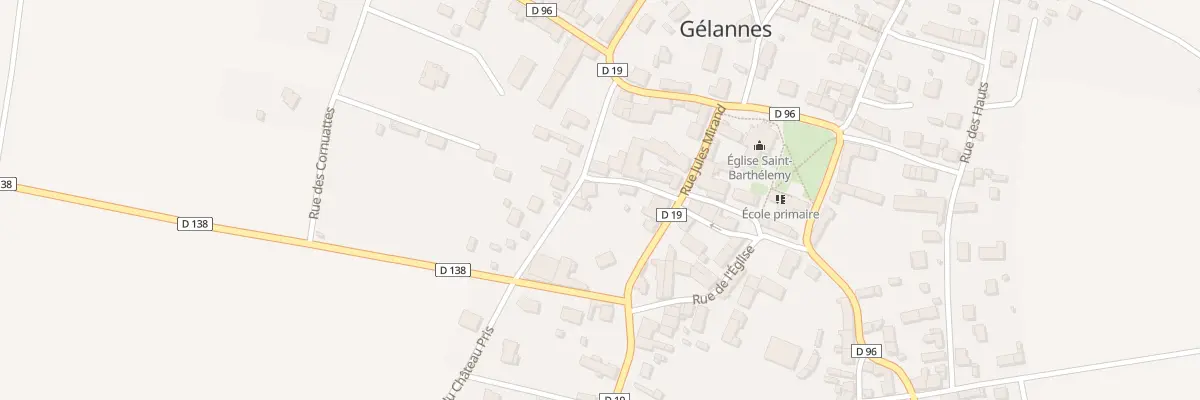 Plan du 5 Rue Félix Févre à Gélannes