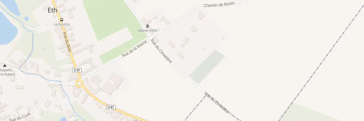 Plan du 6 Rue du Cimetière à Eth