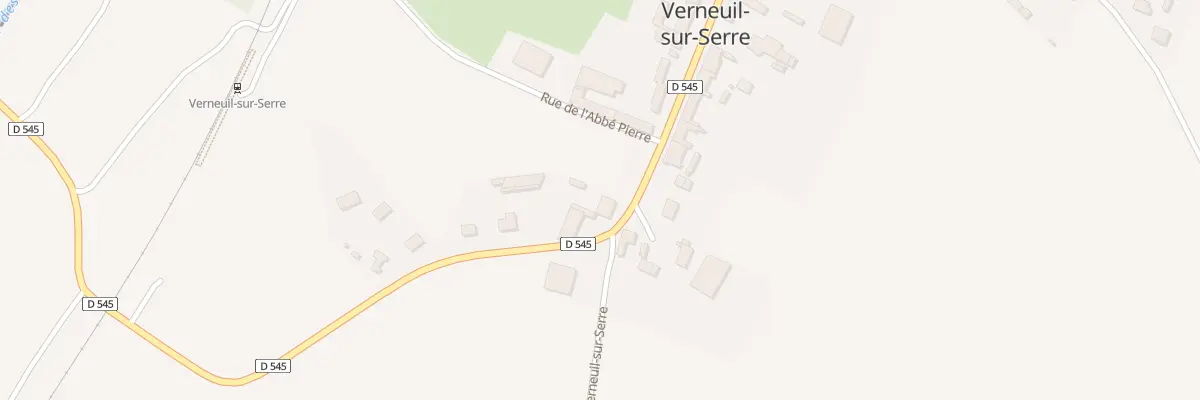 Plan du 26 Rue Charles de Gaulle à Verneuil-sur-Serre
