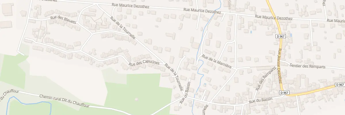Plan du 6 Rue de la Tournelle à Fismes