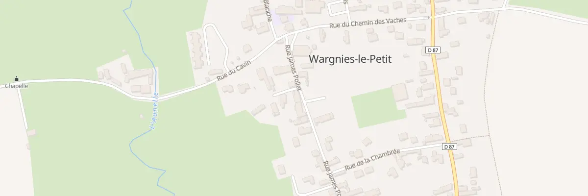 Plan du 10 Rue James Pollet à Wargnies-le-Petit