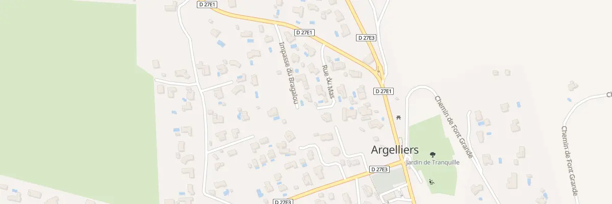 Plan du 4 Imp du Bragalou à Argelliers