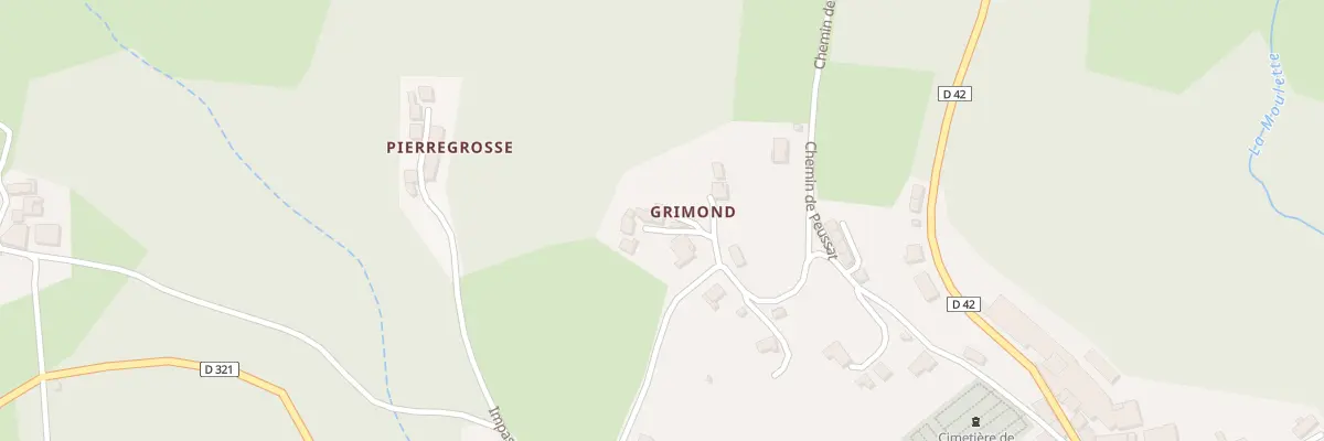 Plan du 5288 Grimond à Viscomtat