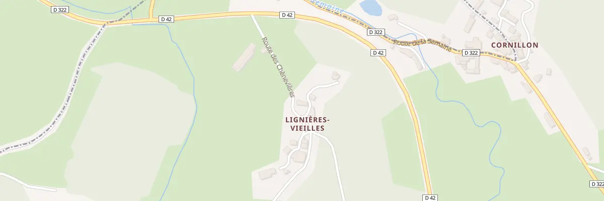 Plan du 5069 Lignieres Vieilles à Viscomtat
