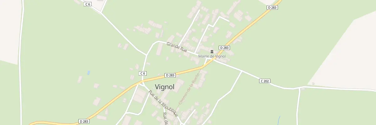 Plan du 35 Le Bourg à Vignol
