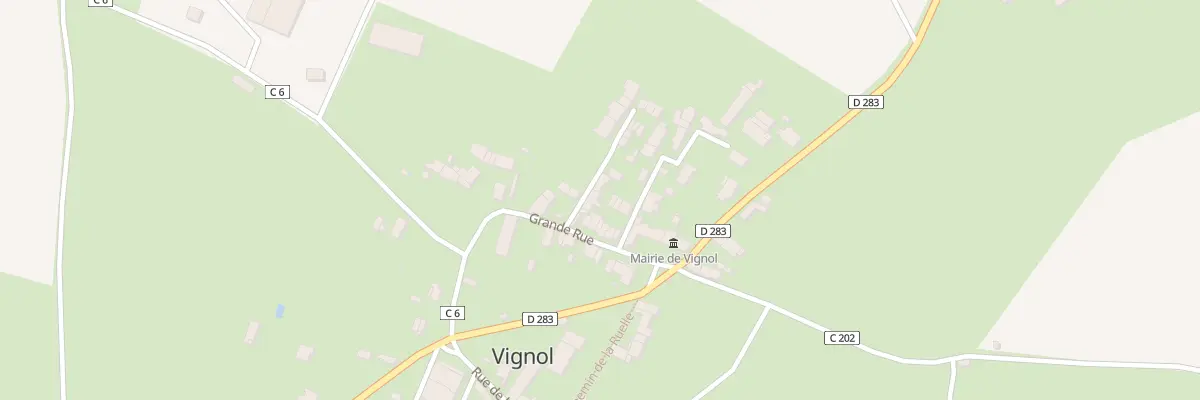 Plan du 20 Le Bourg à Vignol