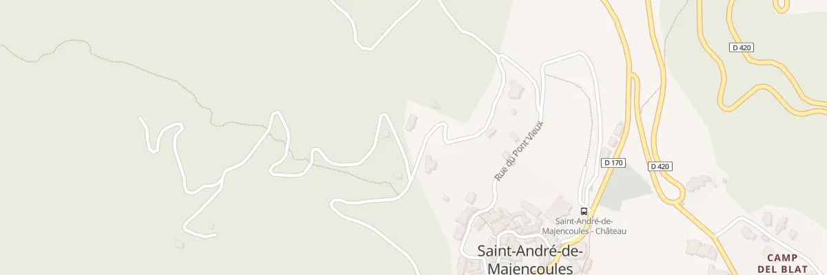 Plan du 5354 Viroulenque à Saint-André-de-Majencoules