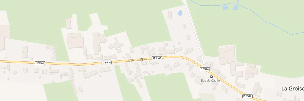 Plan du 58B Rue de Catillon à La Groise
