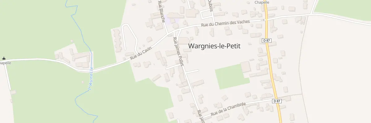 Plan du 3 Rue James Pollet à Wargnies-le-Petit
