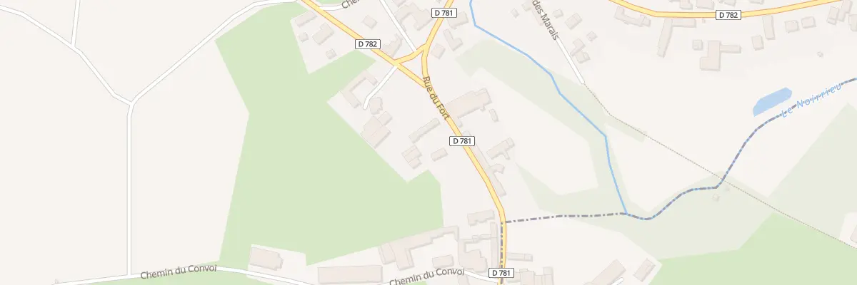 Plan du 4 Rue du Fort à La Neuville-lès-Dorengt