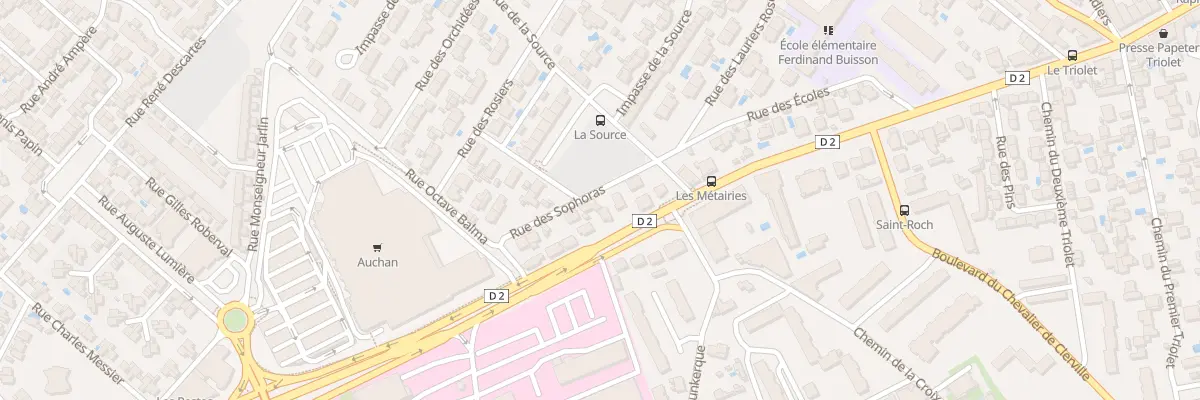 Plan du 9 Rue des Sophoras à Sète