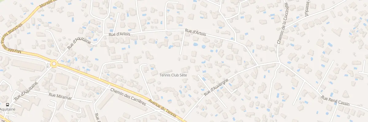 Plan du 237 Rue d’Artois à Sète