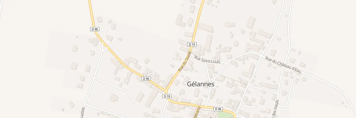 Plan du 9 Rue du Stade à Gélannes