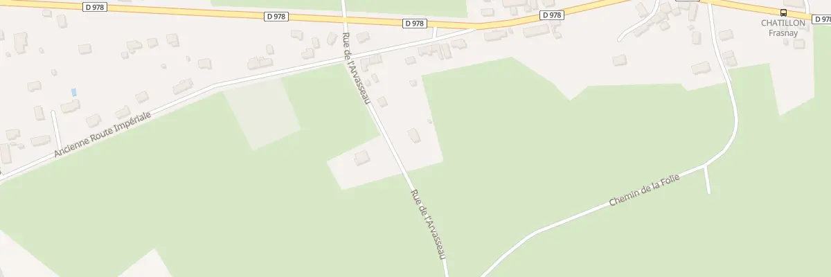 Plan du 169 Rue de l’arvasseau à Châtillon-en-Bazois