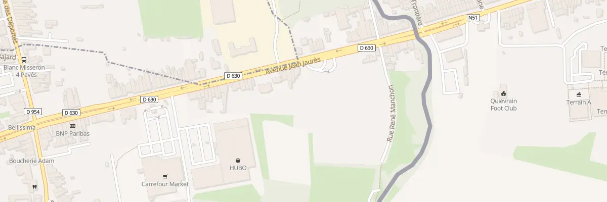 Plan du 2 Rue Jacques Stocco à Quiévrechain