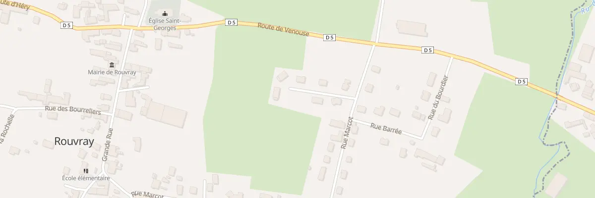 Plan du 2 Imp du Pré du Clou à Rouvray