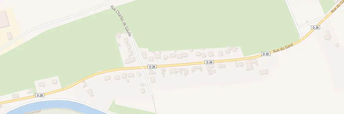 Plan du 105 Rue du Gard à Étreux