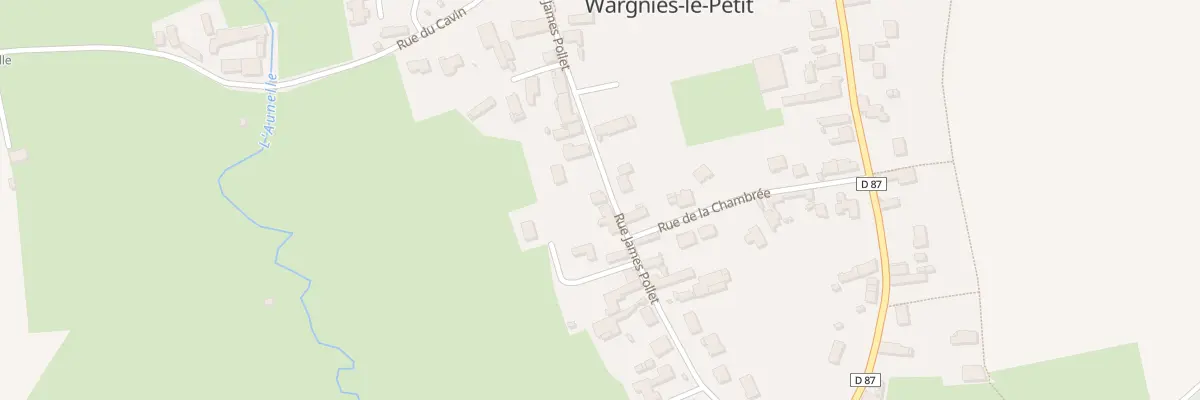 Plan du 20 Rue James Pollet à Wargnies-le-Petit