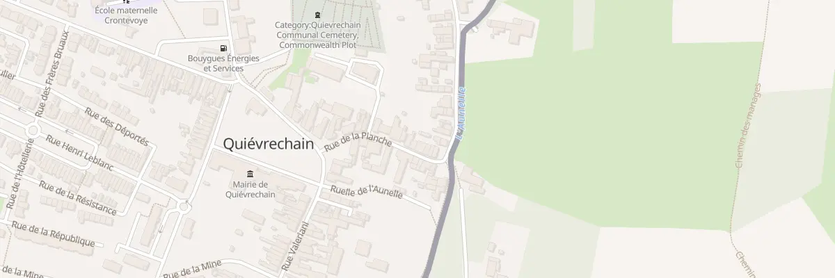 Plan du 20 Rue de la Planche à Quiévrechain