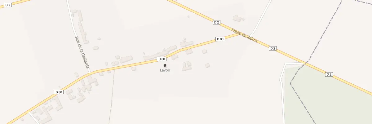 Plan du 6 Rue de la Motte Herlin à Goussancourt