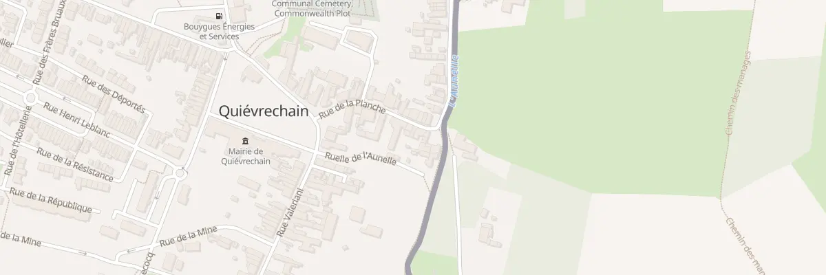 Plan du 15 Rue de la Planche à Quiévrechain