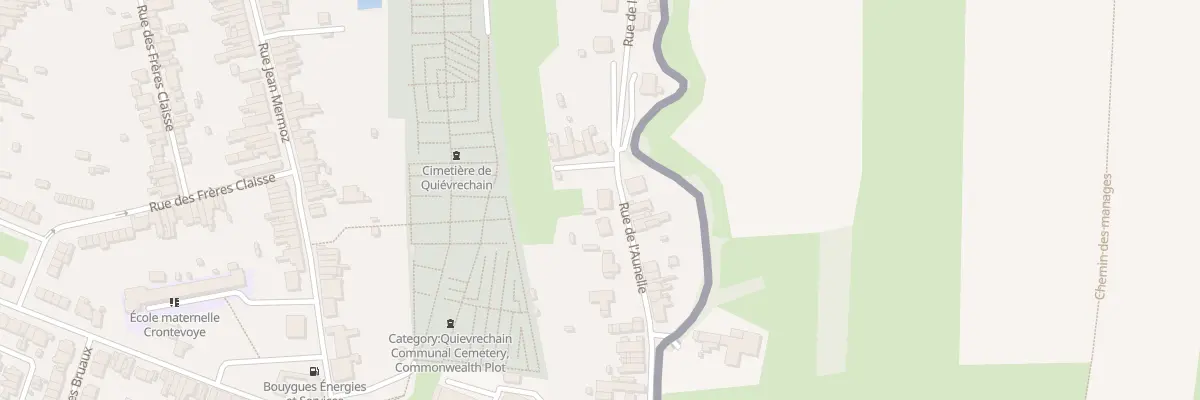Plan du 45 Rue de l’Aunelle à Quiévrechain