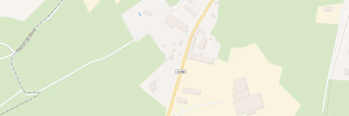 Plan du 1043 Rte de St Saulge à Corbigny