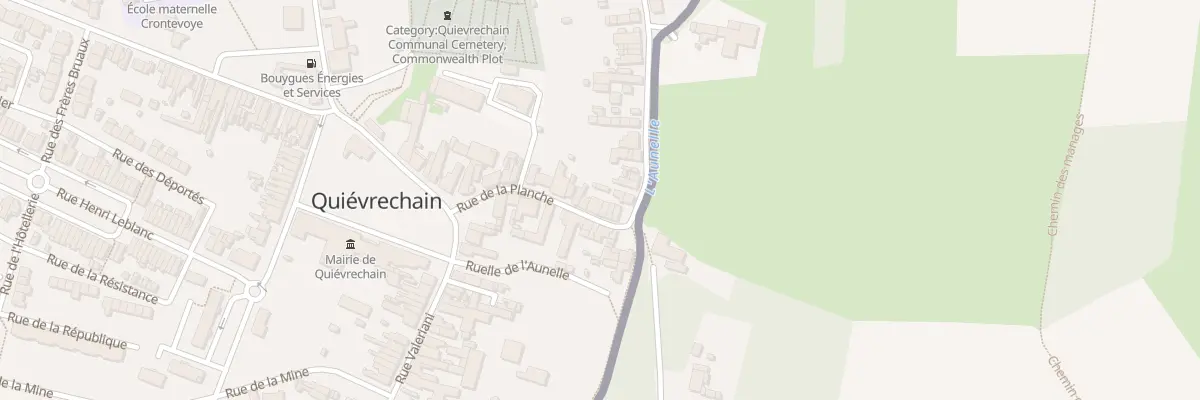 Plan du 22 Rue de la Planche à Quiévrechain