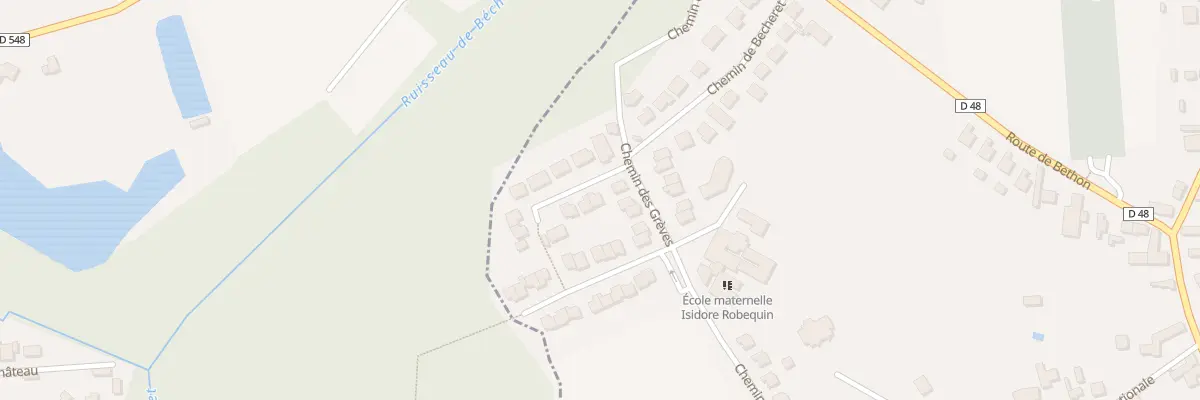 Plan du 1 Che de Lurey à Conflans-sur-Seine