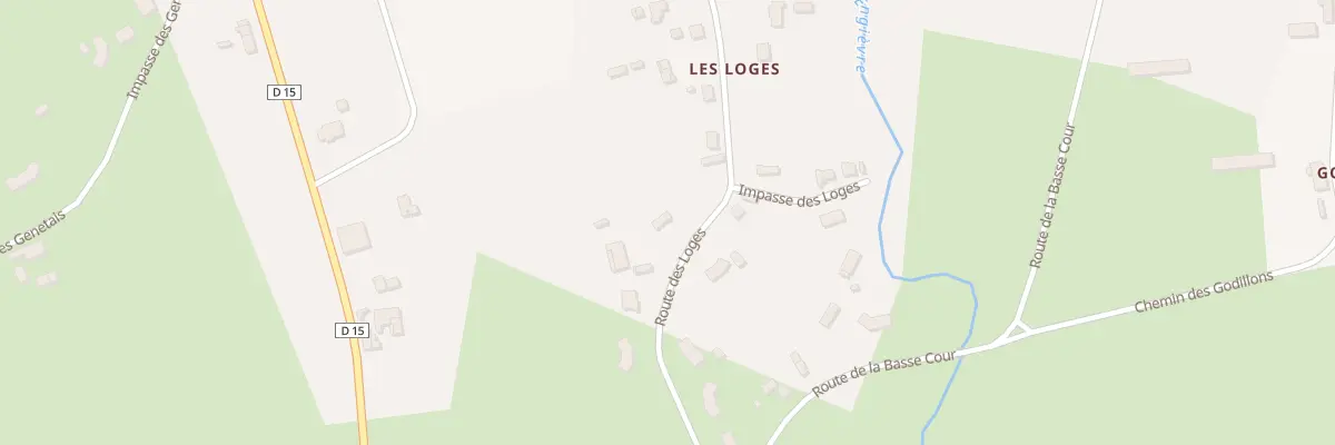 Plan du 18 Les Loges à Garnat-sur-Engièvre