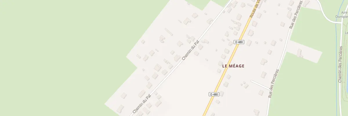 Plan du 518 Che du Pal à Dompierre-sur-Besbre