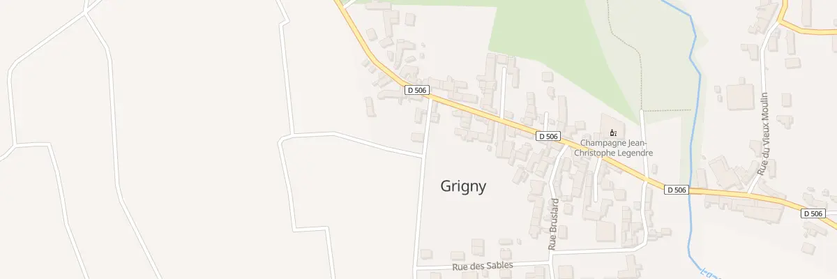 Plan du 3 Rue de la Graviere à Passy-Grigny