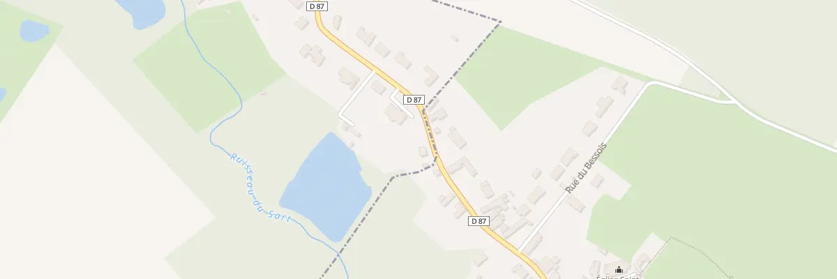 Plan du 33 Rue de la Prière à Eth