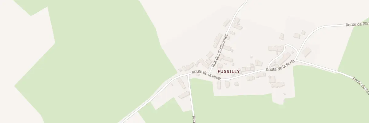 Plan du 73 Fussilly à Achun