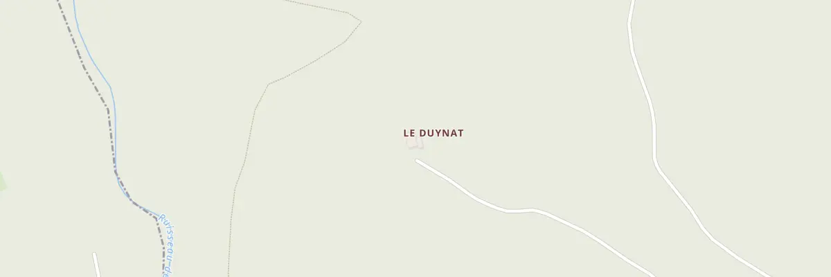 Plan du 5129 Duinat à Olmet