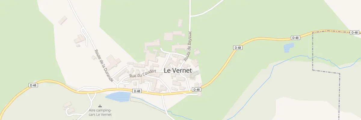 Plan du 12 Pl de l’Eglise au Vernet