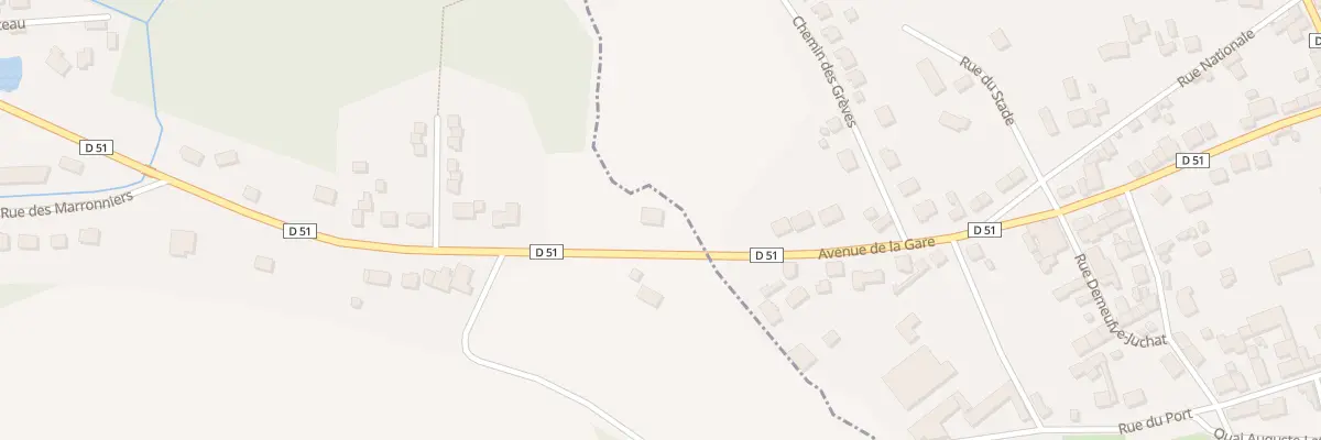 Plan du 37 Rue de la Gare à Esclavolles-Lurey