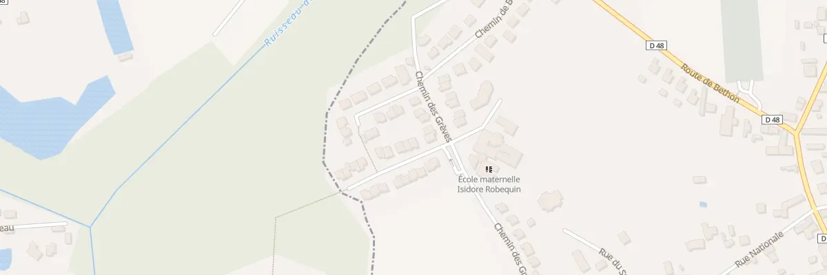 Plan du 2 Che de la Presle à Conflans-sur-Seine