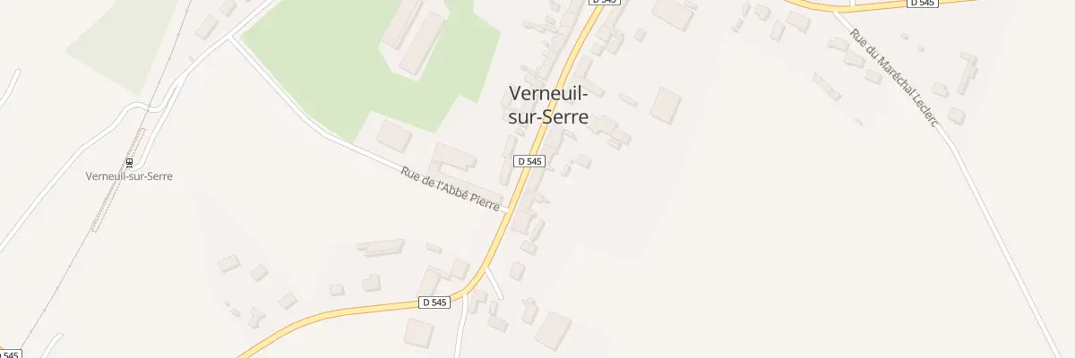 Plan du 21 Rue Charles de Gaulle à Verneuil-sur-Serre