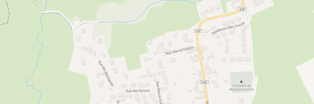 Plan du 8 Rue Marcel Dubois à Wargnies-le-Petit