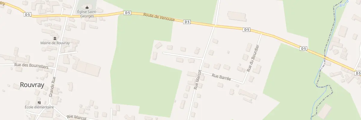 Plan du 1 Imp du Pré du Clou à Rouvray