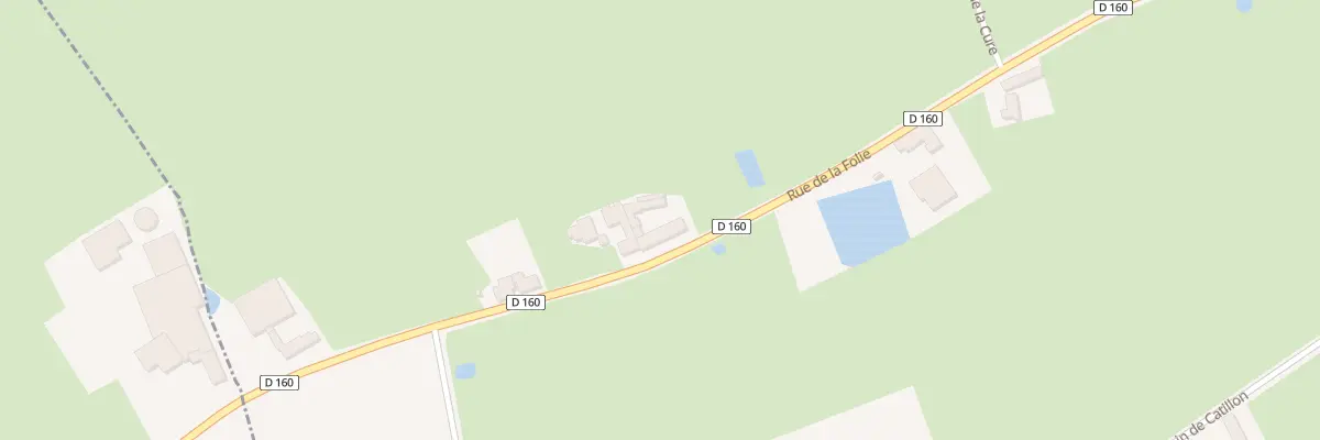 Plan du 83 Rue de la Folie à Landrecies