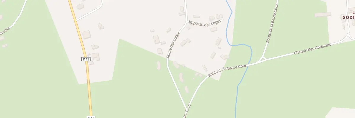 Plan du 25 Les Loges à Garnat-sur-Engièvre