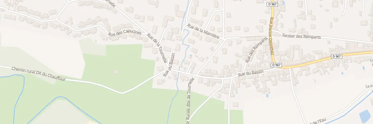 Plan du 36 Rue du Bassin à Fismes