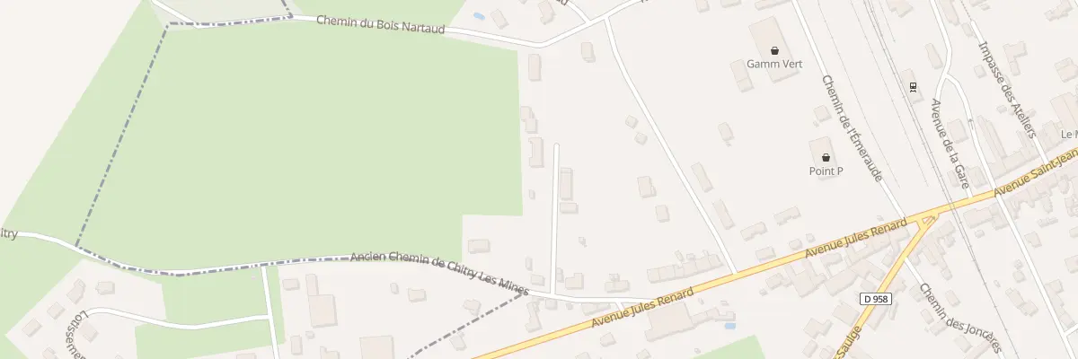 Plan du 680 Beugnon à Corbigny