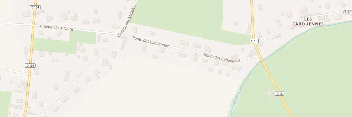 Plan du 10 Che des Cabouennes à Beaulon
