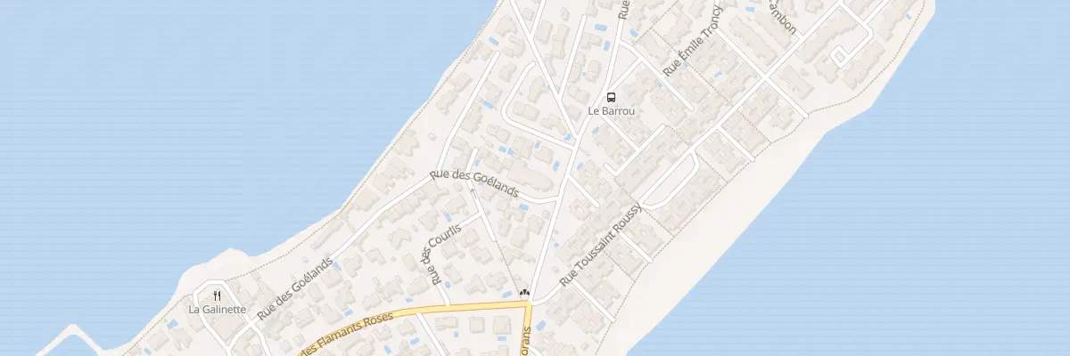 Plan du 53 Rue des Cormorans à Sète